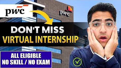 🚀 PWC Free Virtual Internship | No Skills Needed | 🎓 For All Students #internship