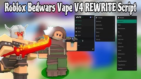 [⚔️ARENA] Roblox BedWars Vape V4 REWRITE Script | KillAura, Reach, Bed breaker, AutoWin, InfiniteFly