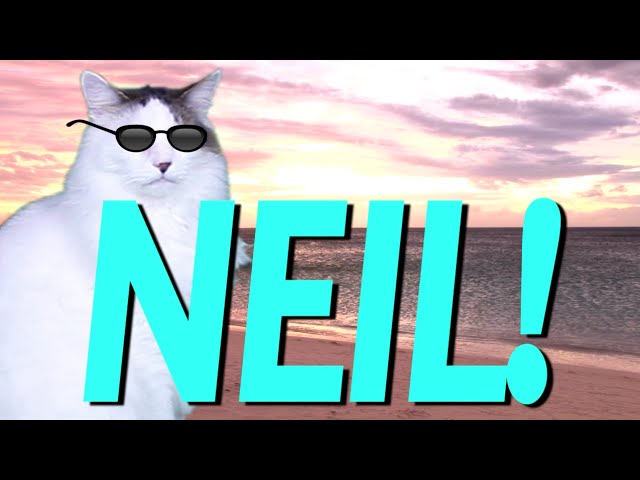 HAPPY BIRTHDAY NEIL! - EPIC CAT Happy Birthday Song