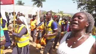 Joy as Pilgrims from Nebbi arrive at Naguru ahead of martyrs day celebrations come 3rd June 2024