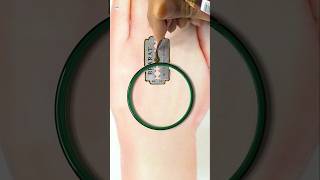 Simple Easy Mehndi Design Trick Using Blade & Bnagle