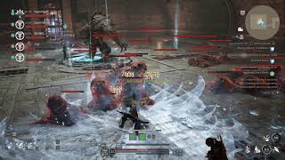 Bless Unleashed Forgotten Sewers 4 Mage and 1 ranger An AOE battle