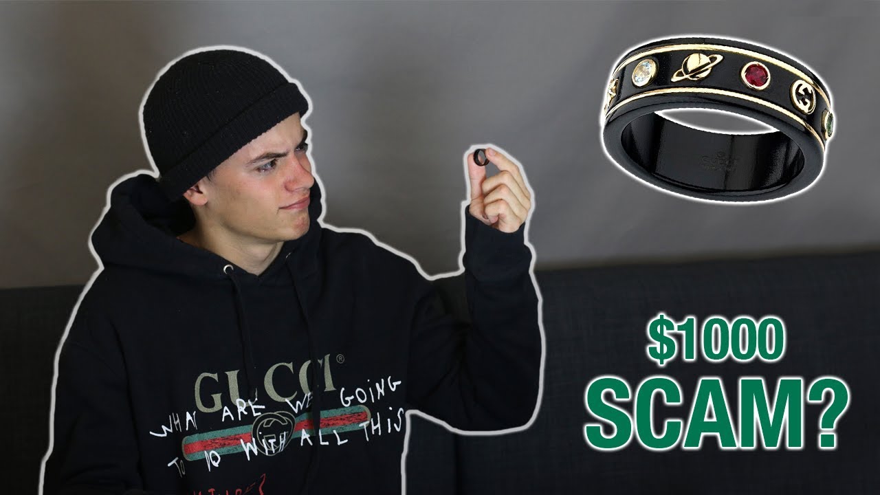 $1000 Gucci planet ring is a SCAM 