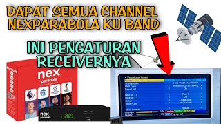 Terbaru 2024 Pengaturan Parabola Dish Kecil KU Band Nexparabola Merah Agar Semua Siaran Masuk