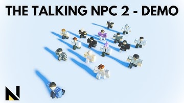 The Talking NPC 2 - Demo | Roblox Video Game Trailer