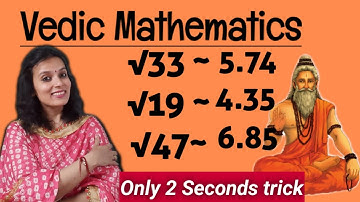Non Perfect Square Root निकालने की सबसे शानदार Trick | Vedic Maths