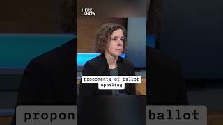 When candidates who drop out remain on absentee ballots | Here & Now