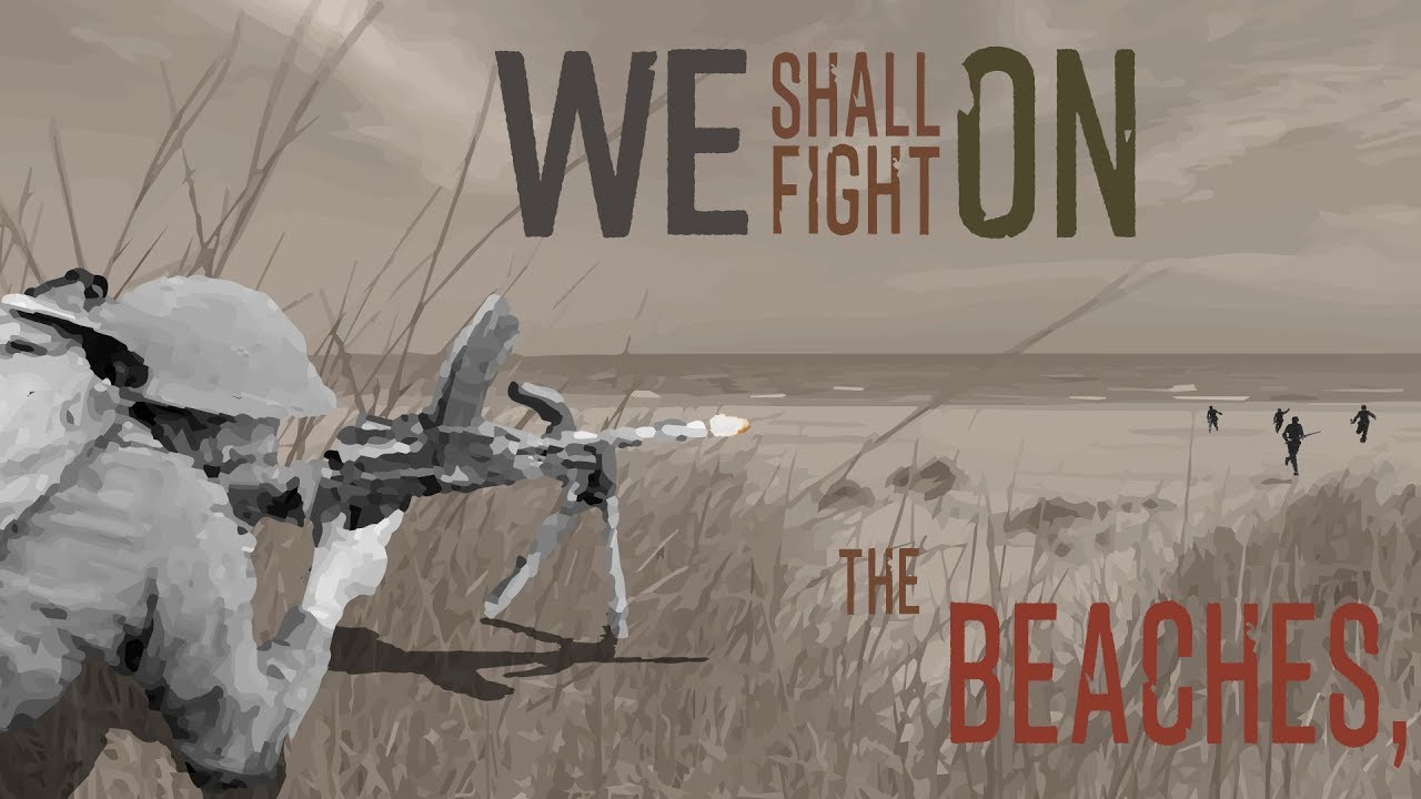 We Shall Fight on the Beaches - Churchill's Speech Animation - YouTube