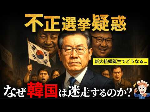 【新大統領誕生も…】なぜ韓国は不正選挙疑惑で揺れるのか?