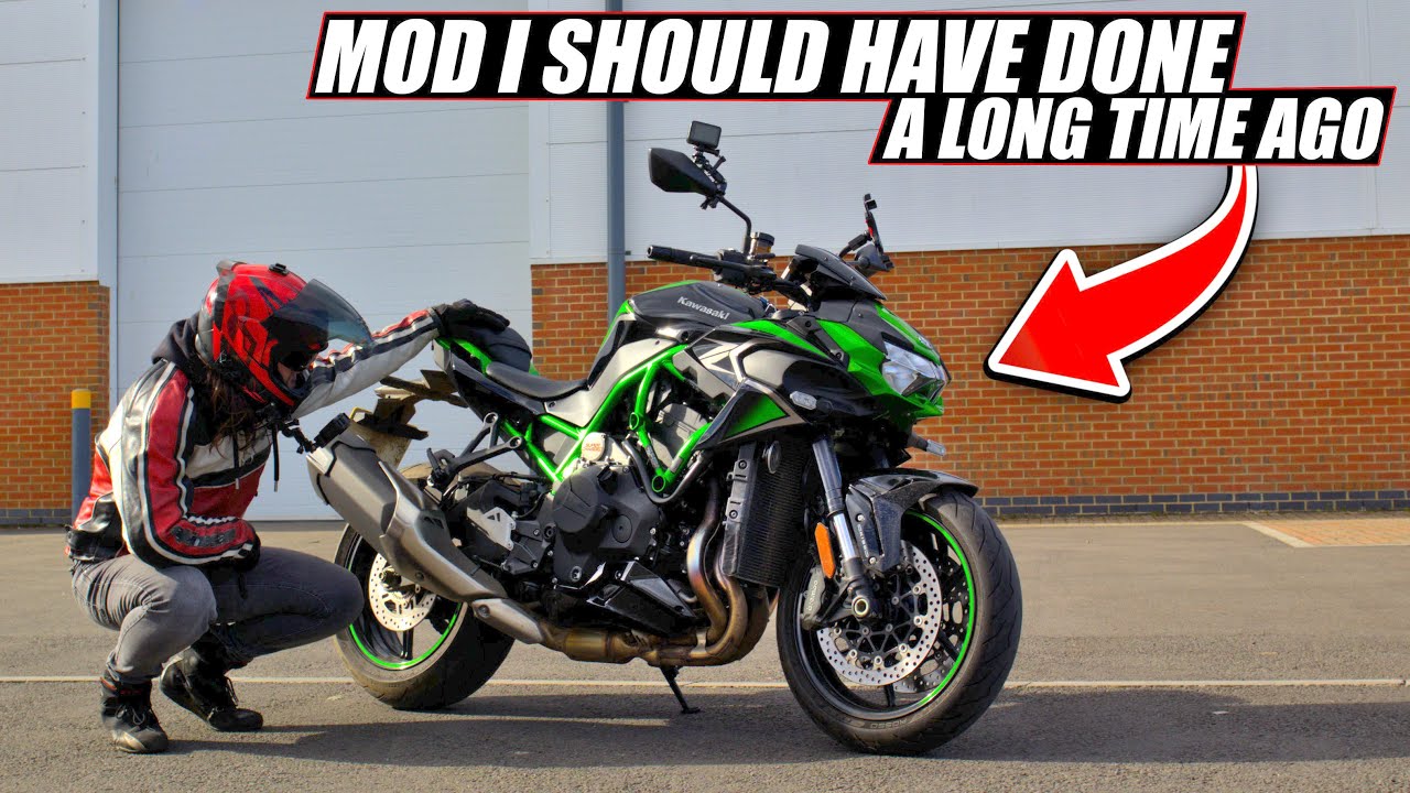 New MUST Have Mod For The Kawasaki Z H2! (BLOWN AWAY) - YouTube