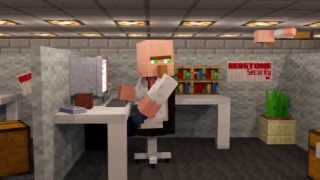 Зомби В Офисе [Minecraft Animation].