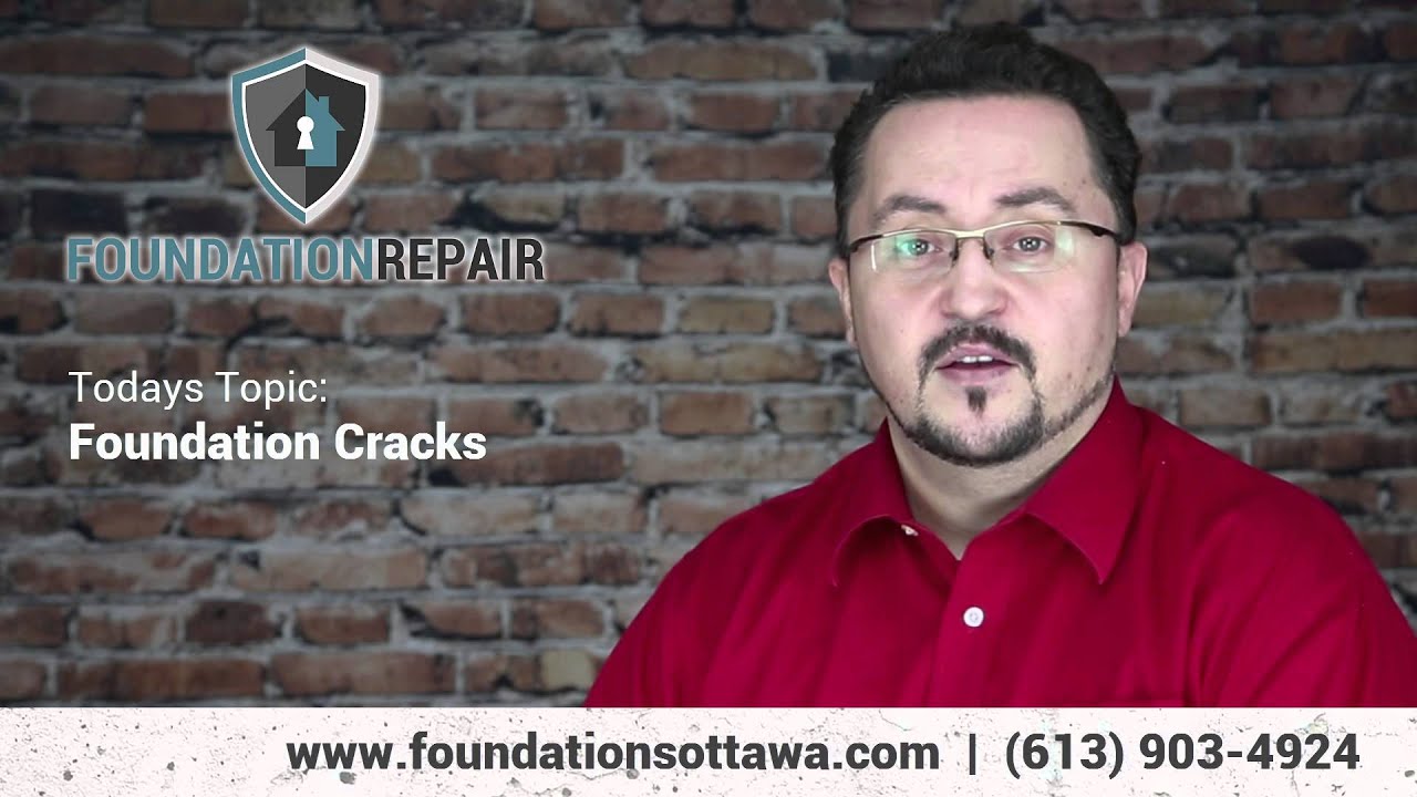 Foundation Cracks Ottawa Foundation Repair YouTube