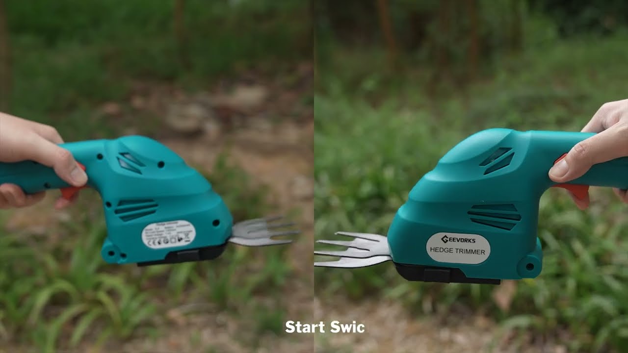 E-5 Lithium Cordless Hedge Trimmer Handheld Dual-Purpose Hedge Trimmer