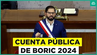 Cuenta Pública 2024: Discurso completo de Presidente Gabriel Boric