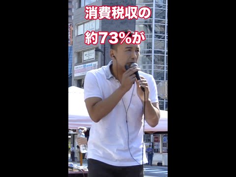 れいわ新選組 決起しまくり大会｜山本太郎の言葉シリーズ⑤｜なぜ消費税を減税しないのか？ #Shorts