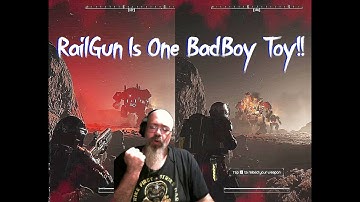 How Is The RailGun After Big Update? - Helldivers 2 Gameplay