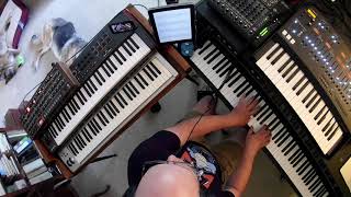 Me and Sarah Jane by Genesis - Tony Banks keyboard cover and tutorial