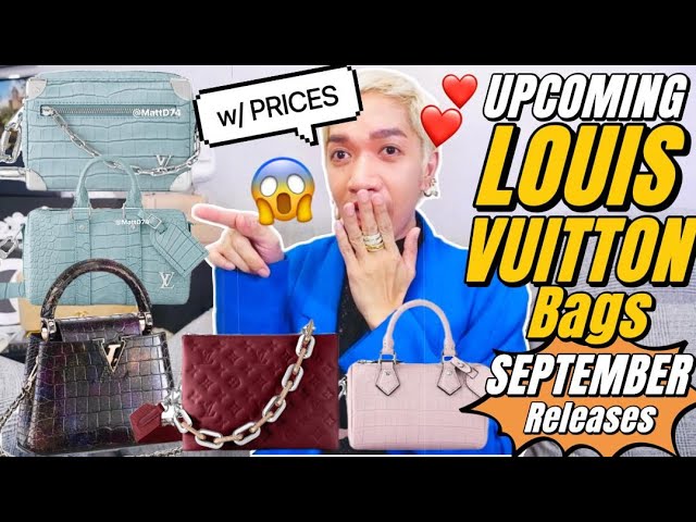 Upcoming LOUIS VUITTON Bags (w/ PRICEs) New EXOTIC Collection +