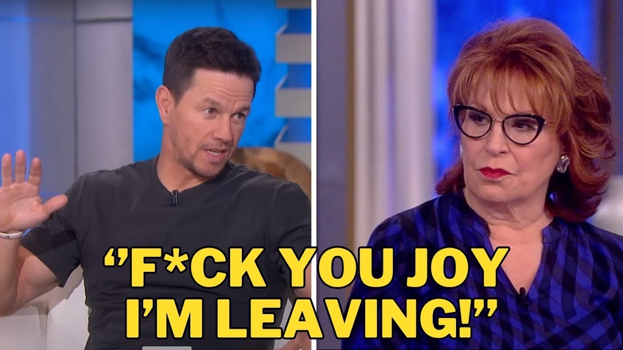 Mark Wahlberg Walks Out of The View After Heated Clash With Joy Behar | Full Story & Analysis