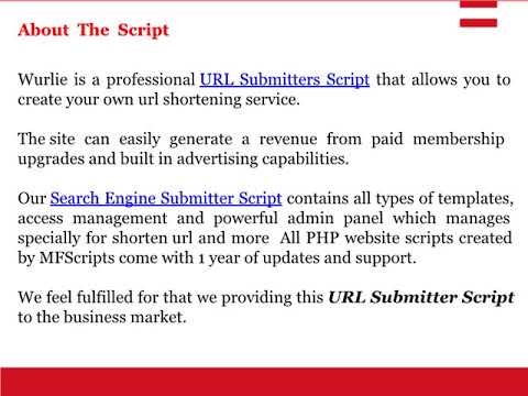 URL Submitters Script, URL Submitters PHP Scripts, Search Engine Submitter Script