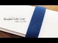 Apple Watch Braided Solo Loop Sizing. How I Decided on My Right Size. Atlantic Blue|Graphite Watch 6
