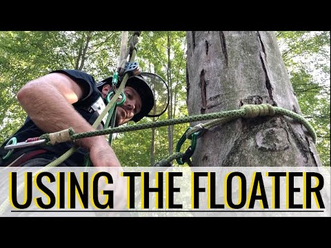 Using the floater on your lanyard for better positioning 