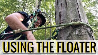 Using the floater on your lanyard for better positioning