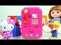 Hello Kitty refrigerator toy with Baby Doll Pororo