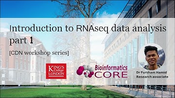 Intro to RNAseq data analysis, part 1 [CDN workshop]