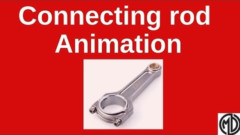 Diesel engine Connecting rod Assembly Drawing #Assembly animation #connecting rod