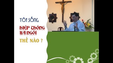 TÔI SỐNG HIỆP THÔNG BA NGÔI THẾ NÀO ? - CHÚA NHẬT LỄ CHÚA BA NGÔI - Lm. Giuse Nguyễn Trọng Sơn