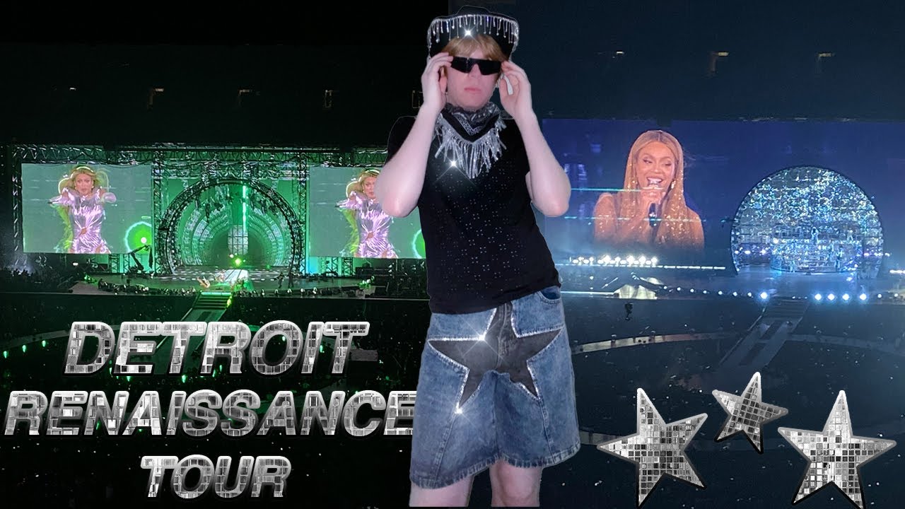 SEEING BEYONCÉ IN DETROIT | RENAISSANCE TOUR - YouTube