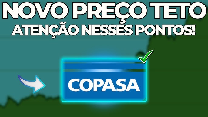 Copasa (CSMG3)  Um passo essencial para a privatização! #copasa