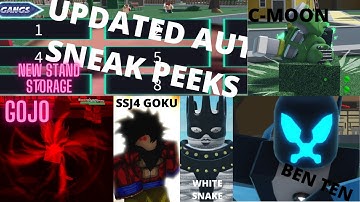 MORE NEW AUT SNEAK PEEKS - INF STAND STORAGE + C-MOON (Read Description)