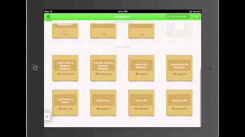 iPad Basics - Intro to Evernote 6