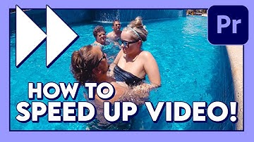 How to SPEED UP Video Footage! (Tutorial) / Adobe Premiere Pro