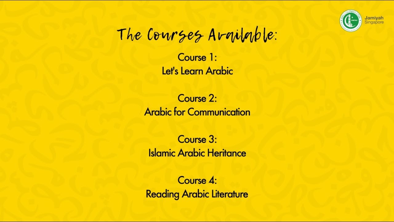 Arabic For All Jamiyah Education Centre