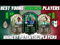 FIFA 21 HIGHEST POTENTIAL MEXICAN PLAYERS || BEST YOUNG PLAYERS FROM MEXICO IN CAREER MODE || 82+