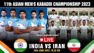 India Vs Iran Live Kabaddi | Asian Kabaddi Championship 2023 Live Match | Kabaddi Lovers