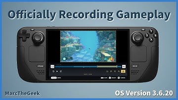Recording Gameplay on Steam Deck (Official Release)