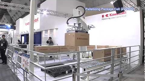 Palletizing Boxes - Kawasaki Robotics