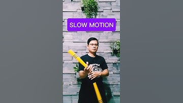 Nunchaku (Slow motion) _ Côn nhị khúc (Tua chậm) 🇻🇳 Côn xốp Eva 8 cạnh 3 sọc #cônnhịkhúc