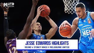 Famous Jesse Edwards Highlights - 22pts, 12reb, 3blk v Kings - #nbl Profile
