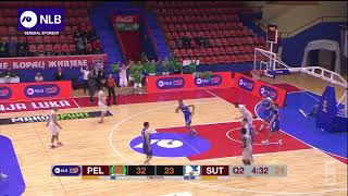 Andrej Maslinko demonstrates a perfect pick and roll! (Pelister-Bitola - Sutjeska, 27.1.2023)