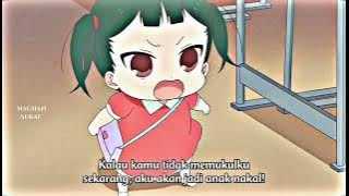 Ketika ada loli yang minta di pukul 😂 || Anime: Gakuen Babysitters ~ Nachan Sekai