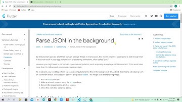 [Flutter radiation 7] #3. Xử lý JSON từ Server bằng phương thức HTTP GET - Parse json in background