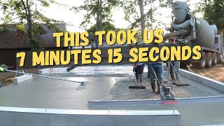 How To Screed Concrete for Beginners  Is This Too Fast or Too Slow!