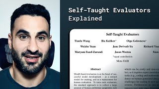 Self-Taught Evaluators Paper by Meta AI — Explained by AI Engineer