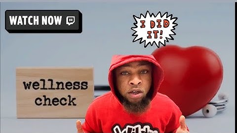 I DID A WELLNESS CHECK ON MY BOYS 