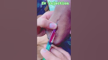 Intravenous injection use ll iv injection lagana sikhe ll #injection #short